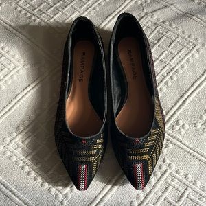 Embroidered Rampage flats